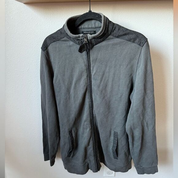 MENS BANANA REPUBLIC JACKET SIZE LARGE - Picture 1 of 3